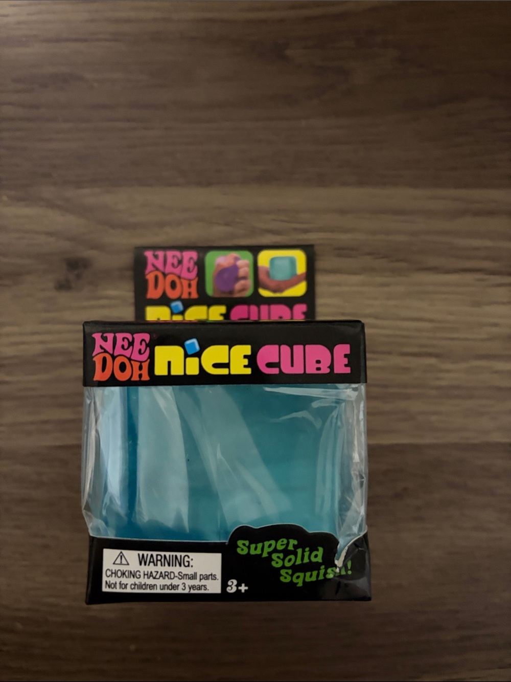 Nee Doh Nice Cube - Light Blue Squishy Toy